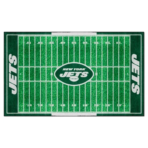 Fan Mats New York Jets 6 Ft. X 10 Ft. Plush Area Rug