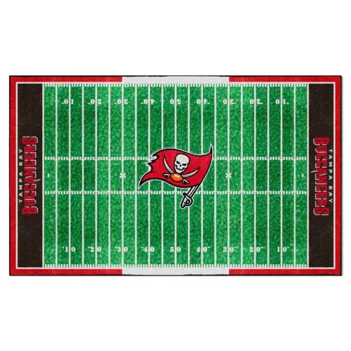 Fan Mats Tampa Bay Buccaneers 6 Ft. X 10 Ft. Plush Area Rug