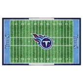 Fan Mats Tennessee Titans 6 Ft. X 10 Ft. Plush Area Rug