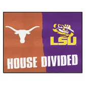 Fan Mats House Divided - Texas / Lsu House Divided House Divided Rug - 34 In. X 42.5 In.