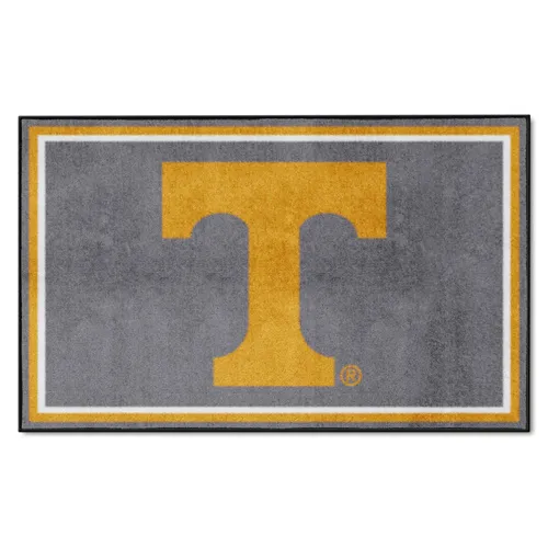 Fan Mats Tennessee Volunteers 4Ft. X 6Ft. Plush Area Rug