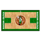 Fan Mats Nba Retro Boston Celtics Court Runner Rug - 24In. X 44In.