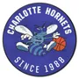 Fan Mats Nba Retro Charlotte Hornets Roundel Rug - 27In. Diameter