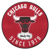 Fan Mats Nba Retro Chicago Bulls Roundel Rug - 27In. Diameter