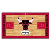 Fan Mats Nba Retro Chicago Bulls Court Runner Rug - 24In. X 44In.