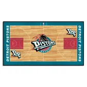 Fan Mats Nba Retro Detroit Pistons Court Runner Rug - 24In. X 44In.