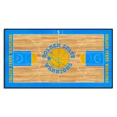 Fan Mats Nba Retro Golden State Warriors Court Runner Rug - 24In. X 44In.