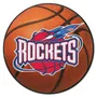 Fan Mats Nba Retro Houston Rockets Basketball Rug - 27In. Diameter