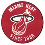 Fan Mats Nba Retro Miami Heat Roundel Rug - 27In. Diameter