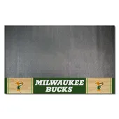 Fan Mats Nba Retro Milwaukee Bucks Vinyl Grill Mat - 26In. X 42In.