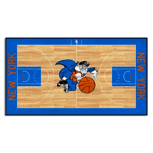 Fan Mats Nba Retro New York Knickerbockers Court Runner Rug - 24In. X 44In.