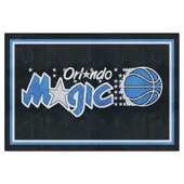 Fan Mats Nba Retro Orlando Magic 5Ft. X 8 Ft. Plush Area Rug