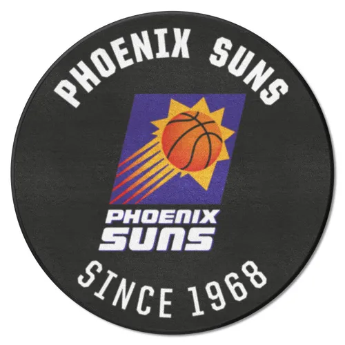 Fan Mats Nba Retro Phoenix Suns Roundel Rug - 27In. Diameter