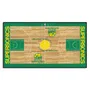 Fan Mats Nba Retro Seattle Supersonics Court Runner Rug - 24In. X 44In.