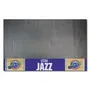 Fan Mats Nba Retro Utah Jazz Vinyl Grill Mat - 26In. X 42In.