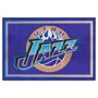 Fan Mats Nba Retro Utah Jazz 5Ft. X 8 Ft. Plush Area Rug