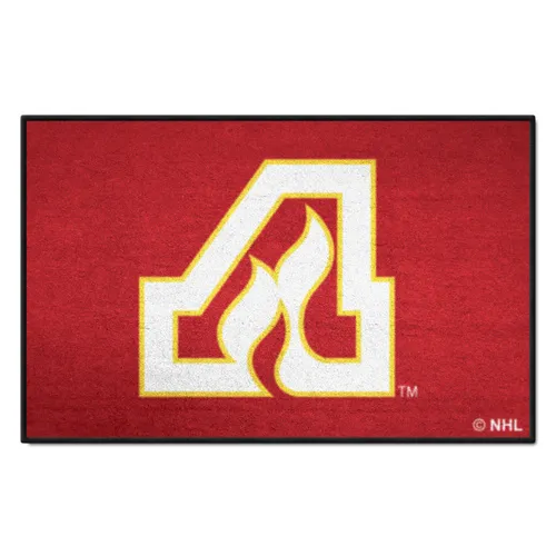 Fan Mats Nhlretro Atlanta Flames Starter Mat Accent Rug - 19In. X 30In.