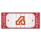 Fan Mats Nhlretro Atlanta Flames Rink Runner - 30In. X 72In.