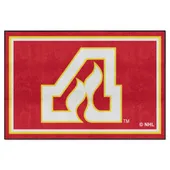 Fan Mats Nhlretro Atlanta Flames 5Ft. X 8 Ft. Plush Area Rug