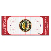 Fan Mats Nhlretro Chicago Blackhawks Rink Runner - 30In. X 72In.