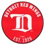 Fan Mats Nhlretro Detroit Red Wings Roundel Rug - 27In. Diameter