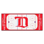 Fan Mats Nhlretro Detroit Red Wings Rink Runner - 30In. X 72In.