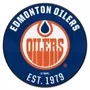 Fan Mats Nhlretro Edmonton Oilers Roundel Rug - 27In. Diameter