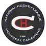 Fan Mats Nhlretro Montreal Canadiens Hockey Puck Rug - 27In. Diameter