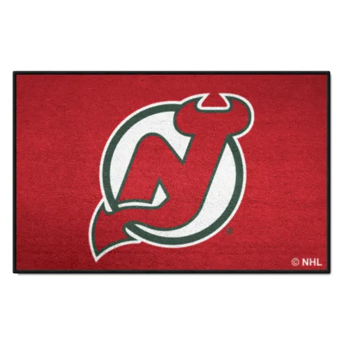 Fan Mats Nhlretro New Jersey Devils Starter Mat Accent Rug - 19In. X 30In.