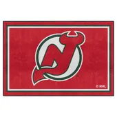 Fan Mats Nhlretro New Jersey Devils 5Ft. X 8 Ft. Plush Area Rug