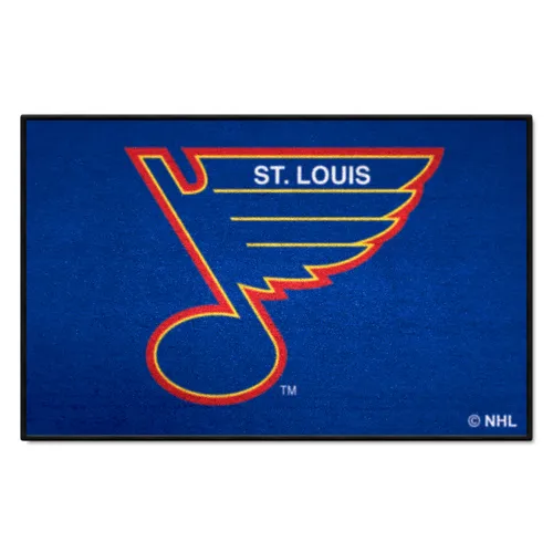 Fan Mats Nhlretro St. Louis Blues Starter Mat Accent Rug - 19In. X 30In.