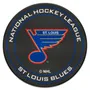 Fan Mats Nhlretro St. Louis Blues Hockey Puck Rug - 27In. Diameter