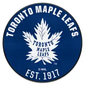 Fan Mats Nhlretro Toronto Maple Leafs Roundel Rug - 27In. Diameter