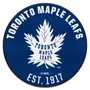 Fan Mats Nhlretro Toronto Maple Leafs Roundel Rug - 27In. Diameter