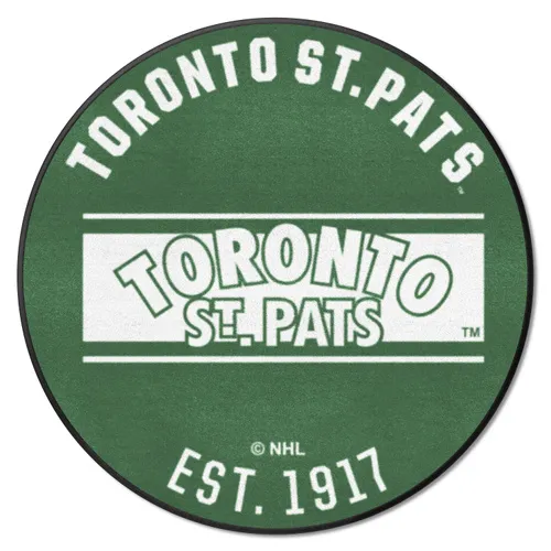 Fan Mats Nhlretro Toronto St. Pats Roundel Rug - 27In. Diameter