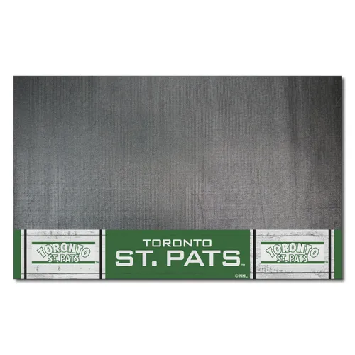 Fan Mats Nhlretro Toronto St. Pats Vinyl Grill Mat - 26In. X 42In.