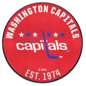 Fan Mats Nhlretro Washington Capitals Roundel Rug - 27In. Diameter