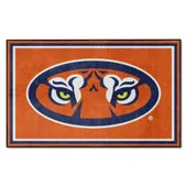 Fan Mats Auburn Tigers 4Ft. X 6Ft. Plush Area Rug