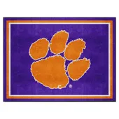 Fan Mats Clemson Tigers 8Ft. X 10 Ft. Plush Area Rug, Purple