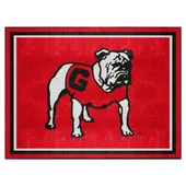 Fan Mats Georgia Bulldogs 8Ft. X 10 Ft. Plush Area Rug