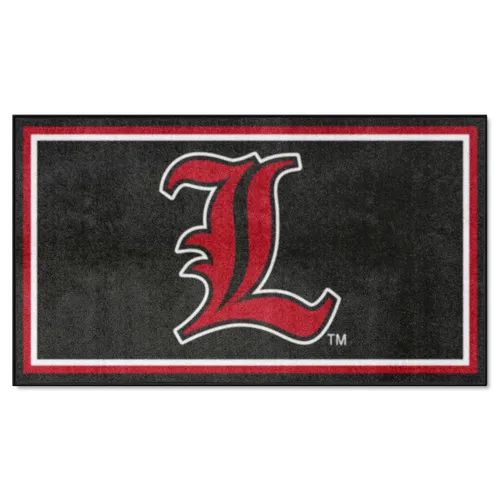 Fan Mats Louisville Cardinals 3Ft. X 5Ft. Plush Area Rug