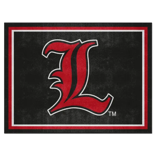 Fan Mats Louisville Cardinals 8Ft. X 10 Ft. Plush Area Rug