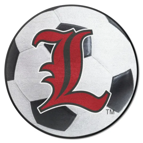 Fan Mats Louisville Cardinals Soccer Ball Rug - 27In. Diameter