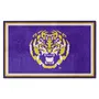 Fan Mats Lsu Tigers 4Ft. X 6Ft. Plush Area Rug