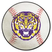 Fan Mats Lsu Tigers Baseball Rug - 27In. Diameter