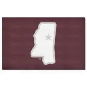 Fan Mats Mississippi State Bulldogs Ulti-Mat Rug, State Logo - 5Ft. X 8Ft.