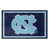 Fan Mats North Carolina Tar Heels 4Ft. X 6Ft. Plush Area Rug, Navy Blue