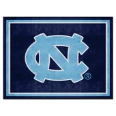 Fan Mats North Carolina Tar Heels 8Ft. X 10 Ft. Plush Area Rug, Navy Blue