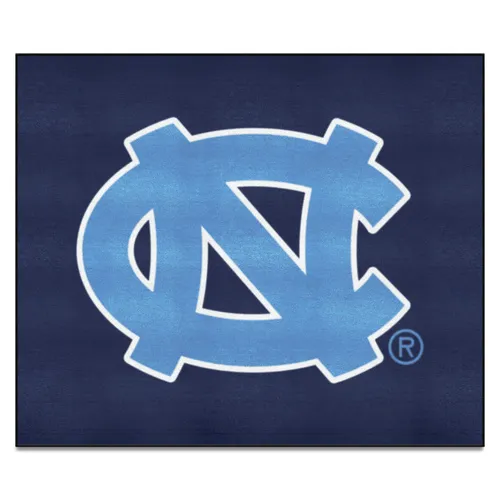 Fan Mats North Carolina Tar Heels Tailgater Rug, Navy Blue - 5Ft. X 6Ft.