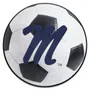 Fan Mats Ole Miss Rebels Soccer Ball Rug - 27In. Diameter